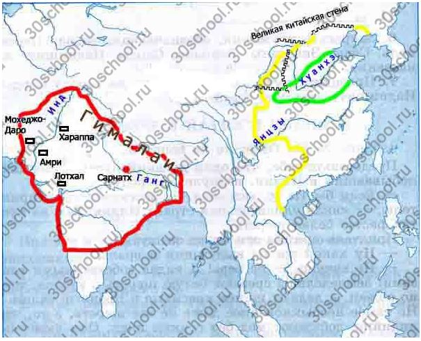 Китайская империя карта